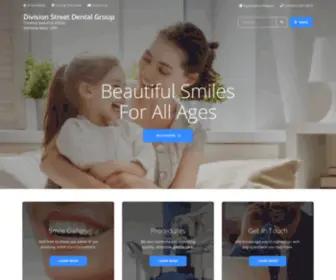 Divisionstreetdentalgroup.com(Palmdale CA Dentist) Screenshot