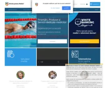 Diviziapentrumedici.ro(Divizia Pentru Medici) Screenshot