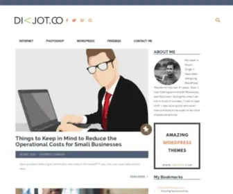 DivJot.co(My Personal Internet Blog) Screenshot