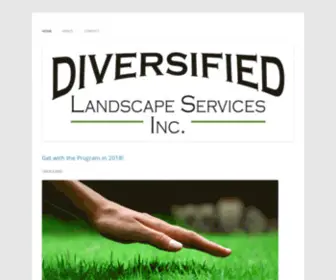 Divlandscape.com(Diversified Landscape Services) Screenshot