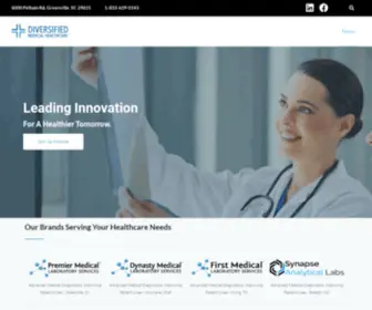 DivMedinc.com(Diversified Medical Healthcare) Screenshot