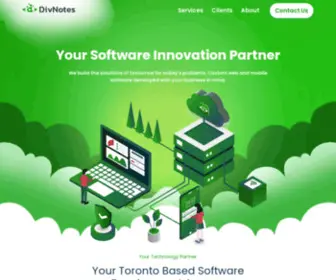 Divnotes.com(DivNotes Inc) Screenshot