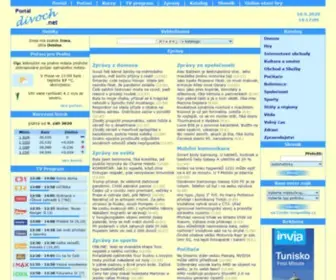 Divoch.net(Katalog stránek s náhledy (využívající služeb odp) Screenshot