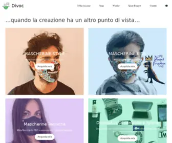 Divocmask.it(Quando la creazione ha un altro punto di vista) Screenshot