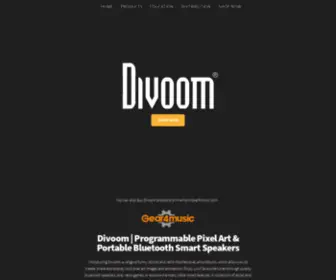 Divoomuk.com(Divoom UK) Screenshot