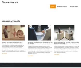 Divorce-Avocats.fr(Divorce avocats) Screenshot