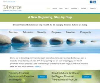 Divorce-Financial-Solutions.com(Divorce can be devastating and the emotional pain) Screenshot