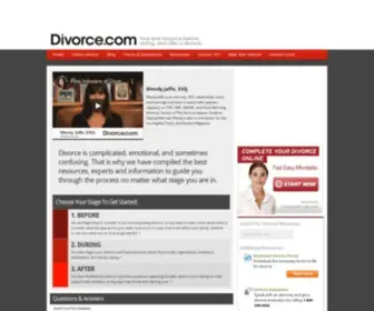 Divorce.com(Where Divorce Isn't More Difficult Than It Has To Be) Screenshot