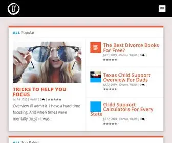 Divorceddads.life(Divorce Answers) Screenshot
