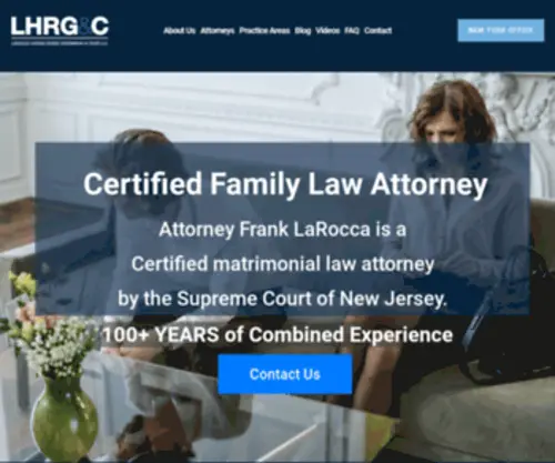 Divorcelawnj.com(Divorce Attorney) Screenshot