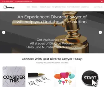 Divorcelawyerjaipur.com(Best Divorce Lawyers in Jaipur 12 Years of Experience) Screenshot