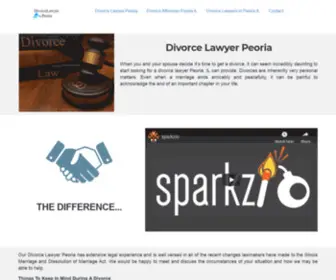 Divorcelawyerpeoriail.com(Divorce Lawyer Peoria IL) Screenshot