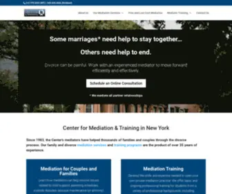 Divorcemediation.com(Divorce Mediation Services in New York and Online) Screenshot