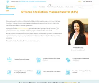 Divorcemediationma.com(Divorce Mediation Massachusetts) Screenshot