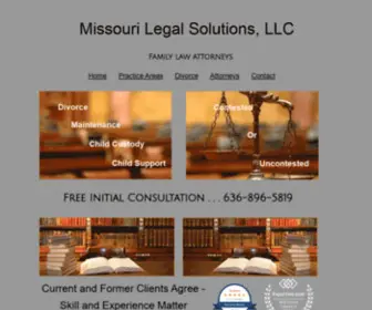 Divorcemo.com(Missouri Legal Solutions) Screenshot