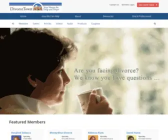 Divorcetownusa.com(Divorce Professionals Directory) Screenshot