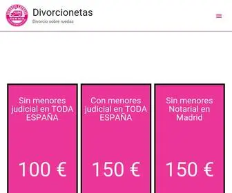 Divorcionetas.com(Divorcionetas ®) Screenshot