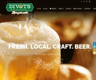 Divotsbrewery.com(Divots Brewery) Screenshot