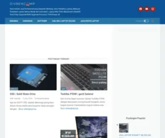 Divrencomputer.com(Spesialis Laptop Repairing) Screenshot