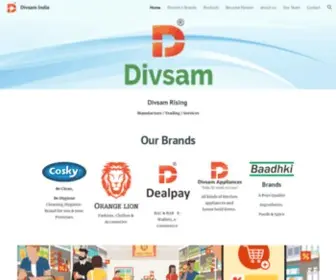 Divsam.com(Divsam India) Screenshot