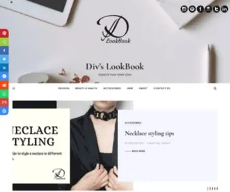 Divslookbook.com(Div's LookBook) Screenshot