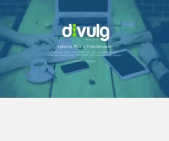 Divulg.net(Agência Web e Comunicação) Screenshot