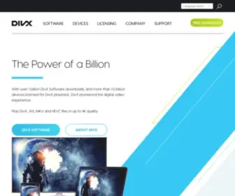 Divx.com(Play DivX files) Screenshot