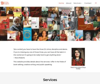 Divyadubey.com(Divya Dubey) Screenshot