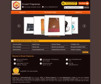 Divyamfragrances.com(Divyam Fragrances) Screenshot
