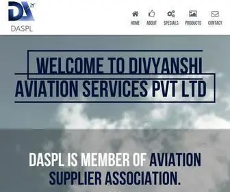 Divyanshiaviation.com(A one stop solution for all aviation needs) Screenshot