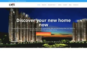 Divyanshonyx.com(Flats for sale in Ghaziabad) Screenshot