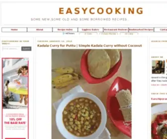 Divyascookbook.com(A mixed bag of recipes inc) Screenshot