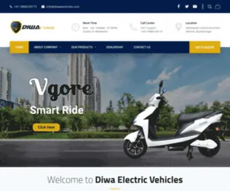 Diwaevehicles.com(Diwa Electric Vehicle) Screenshot