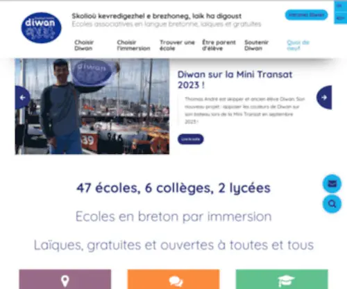 Diwanbreizh.org(Diwan) Screenshot