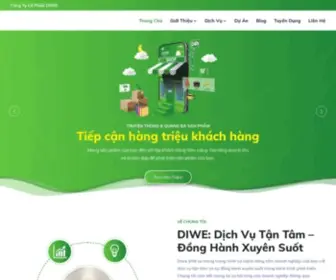 Diwe.vn(Cung cấp các gói digital marketing tổng thể. Xây dựng website) Screenshot