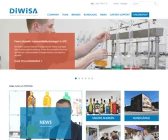 Diwisa.ch(DIWISA Distillerie Willisau SA) Screenshot