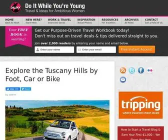 Diwyy.com(Sabbatical, Gap Year, & Travel Advice) Screenshot