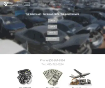 Dixieautosalvage.com(Dixie auto salvage) Screenshot
