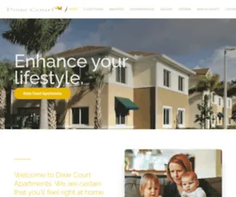 Dixiecourt.com(Dixie Court Apartments) Screenshot