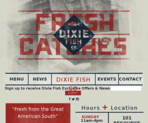 Dixiefish.com(Dixiefish) Screenshot