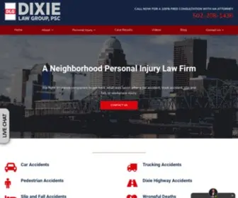 Dixielawgroup.com(Dixie Law Group) Screenshot