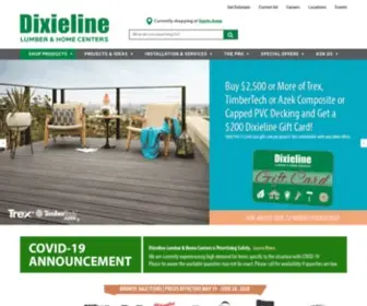 Dixieline.com(Home) Screenshot