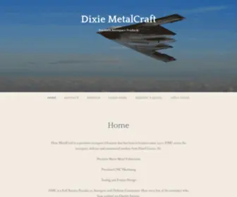 Dixiemetalcraft.com(Precision Aerospace Products) Screenshot