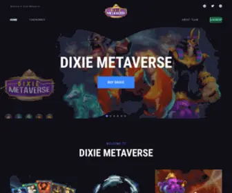 Dixiemetaverse.com(Dixie Metaverse) Screenshot