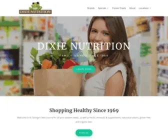 Dixienutrition.com(Dixie Nutrition) Screenshot
