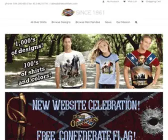 Dixieoutfitters.com(Preserving Southern Heritage since 1861) Screenshot