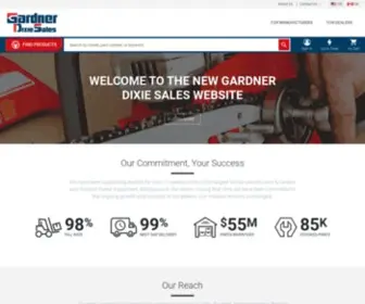 Dixiesales.com(Gardner Dixie Sales) Screenshot