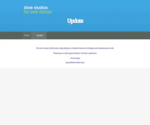 Dixiestudios.com(Web Design) Screenshot