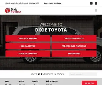 Dixietoyota.com Screenshot