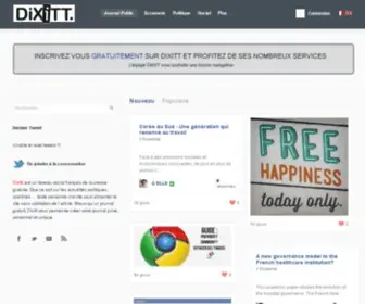 Dixitt.fr(Create an Ecommerce Website and Sell Online) Screenshot